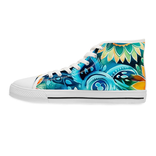 Boho Bloom High Tops